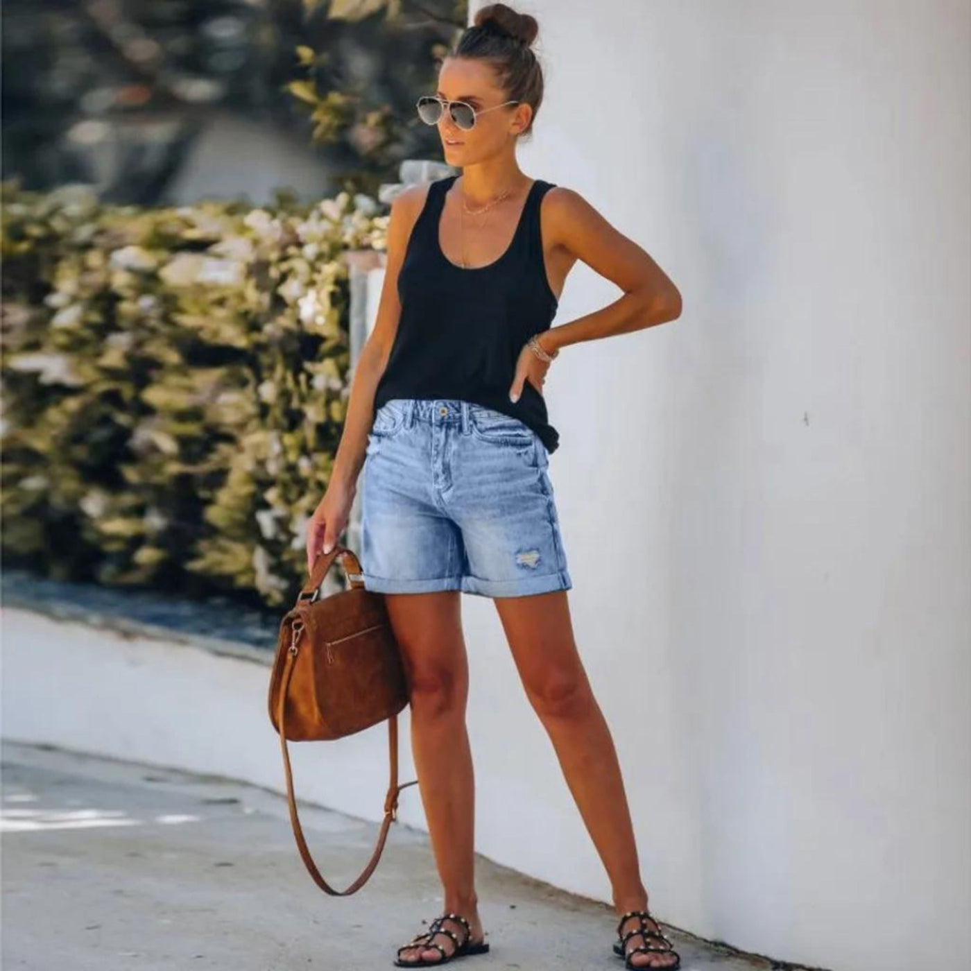 Michelle | Women's Shorts | High Waist