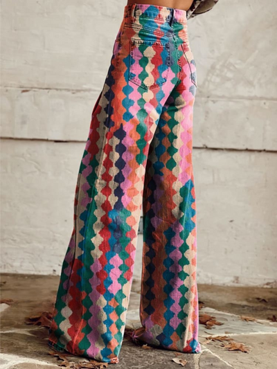 Linara | Vintage Wide-Pants