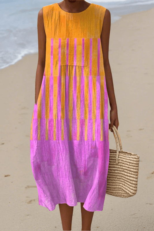 THE SUNSET PRISM | Sleeveless Dress
