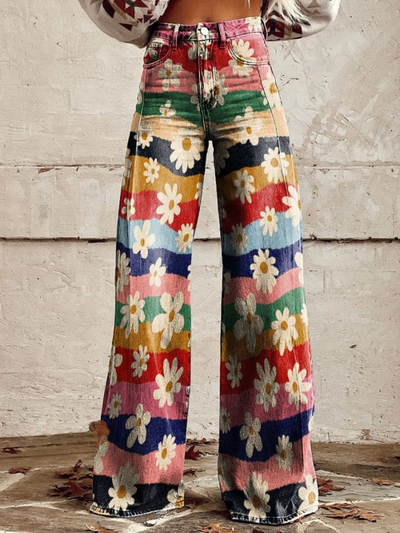 Lily | Vintage Wide-Pants