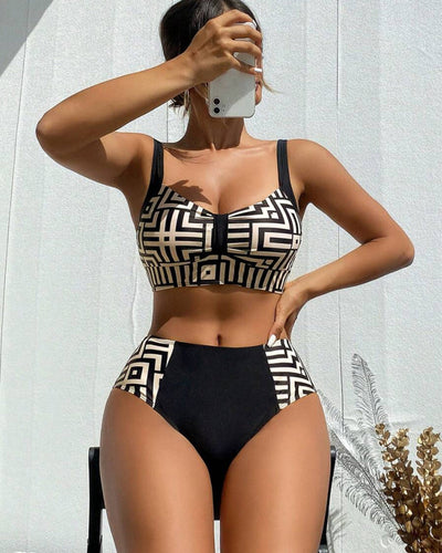 Ulla - Stylish Two-Piece Printed Bikini