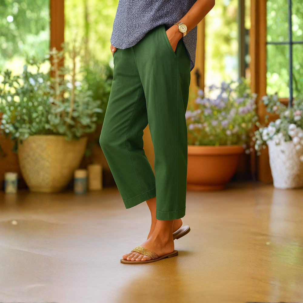 Elara | Lightweight Ankle Trousers