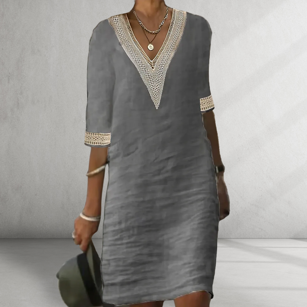 Deborah Cotton Linen Summer Dress
