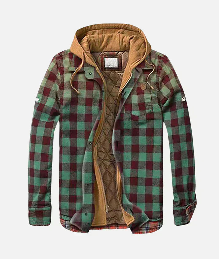 Darwin | Patchwork Plaid Jacket