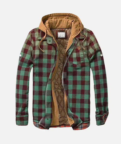 Darwin | Patchwork Plaid Jacket