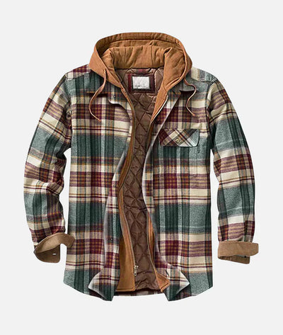 Darwin | Patchwork Plaid Jacket