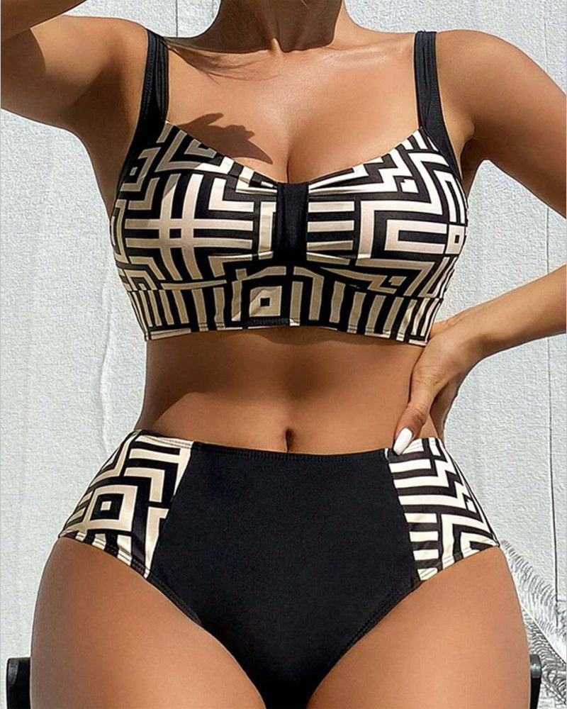 Ulla - Stylish Two-Piece Printed Bikini