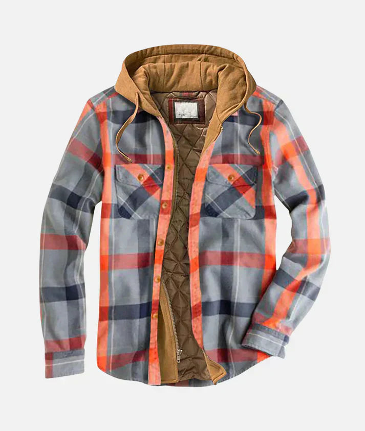 Darwin | Patchwork Plaid Jacket