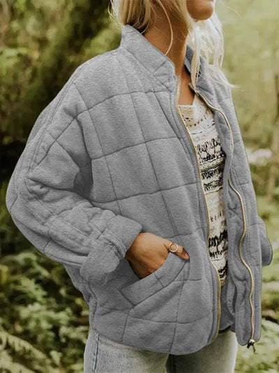 Ayla™ | Quilted Jacket with Elegant Oversized Look