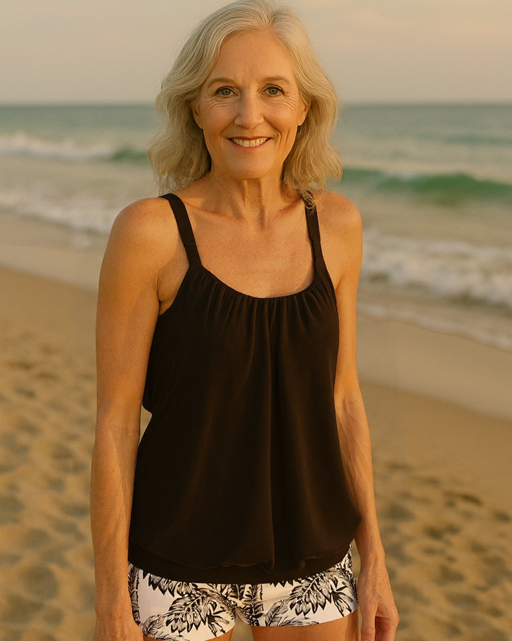 Babette - Flatterende Badshorts