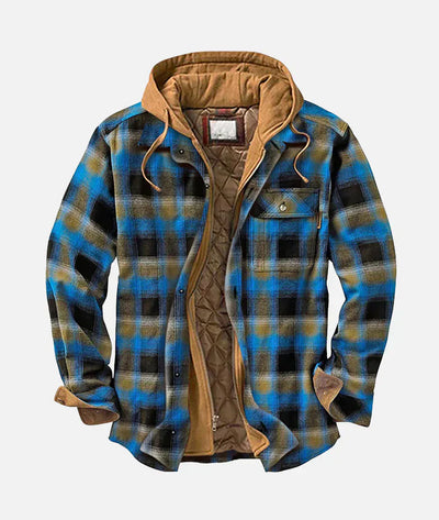 Darwin | Patchwork Plaid Jacket