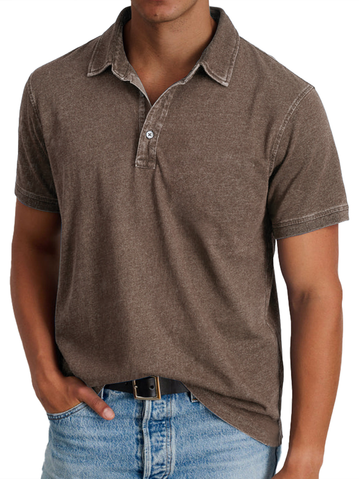 Savrani Polo shirt with collar