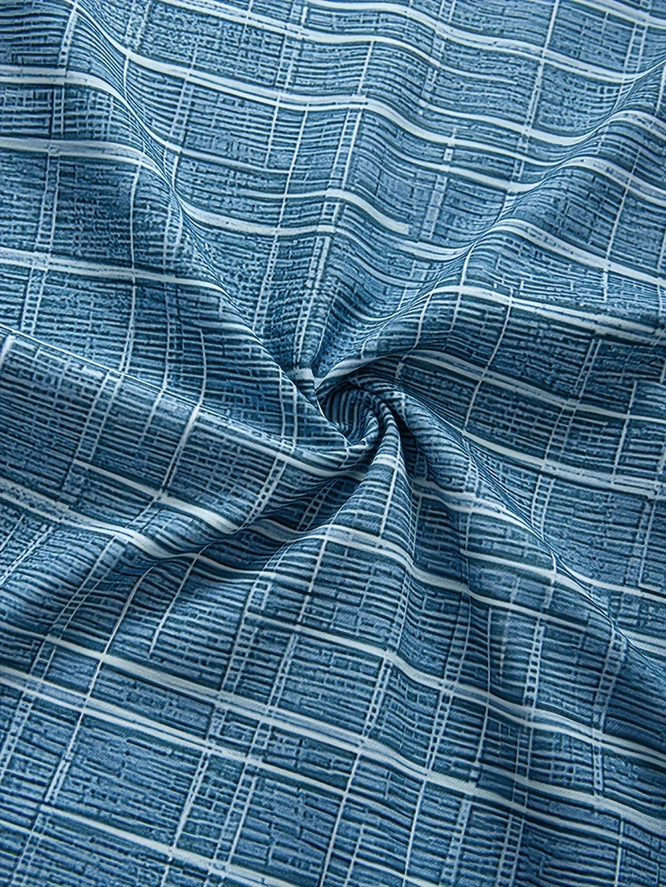 Haroyan Stylish Plaid Stripe Pattern Shirt