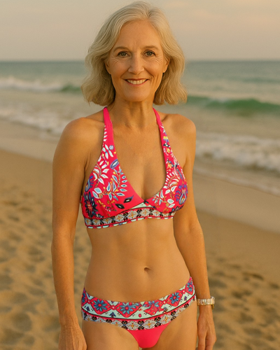 Margit - Boho-Chic Halter Bikini