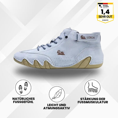 SolaceWalk™ - ergonomic, waterproof & pain-relieving leather barefoot shoe