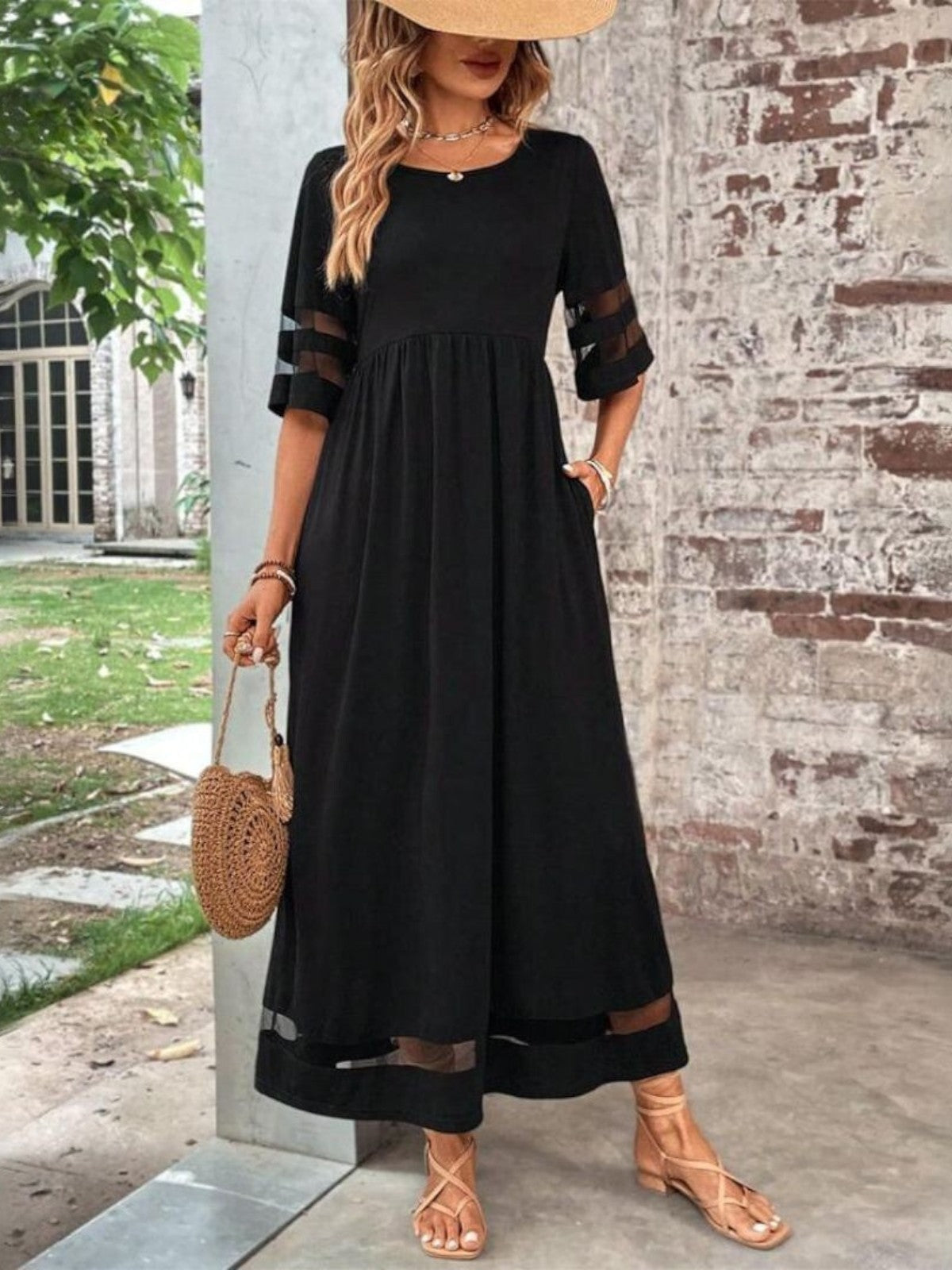 ESME | Chic Tummy Flattering Coverage Dress