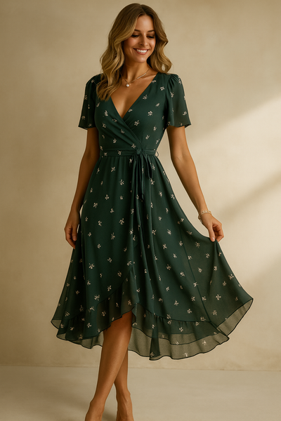 Yana™ | Elegant Colourful Dress