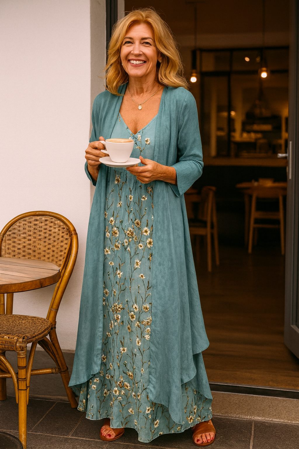 Mariselle™ | Elegant Two-Piece Maxi Set