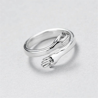 REGINA™ - Silver Adjustable Hug Ring