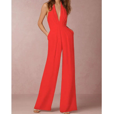 Verona - V-neck Jumpsuit