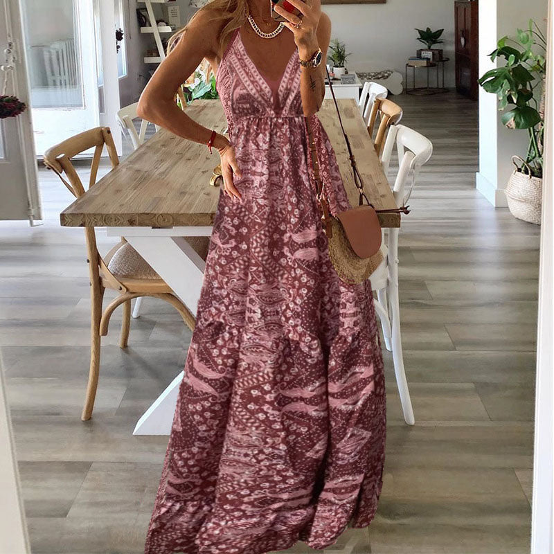 Weren | V-Neck Maxi Dress