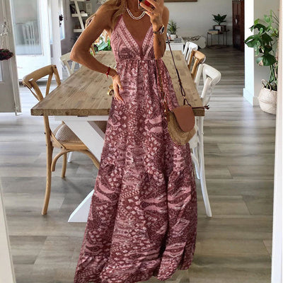 Weren | V-Neck Maxi Dress