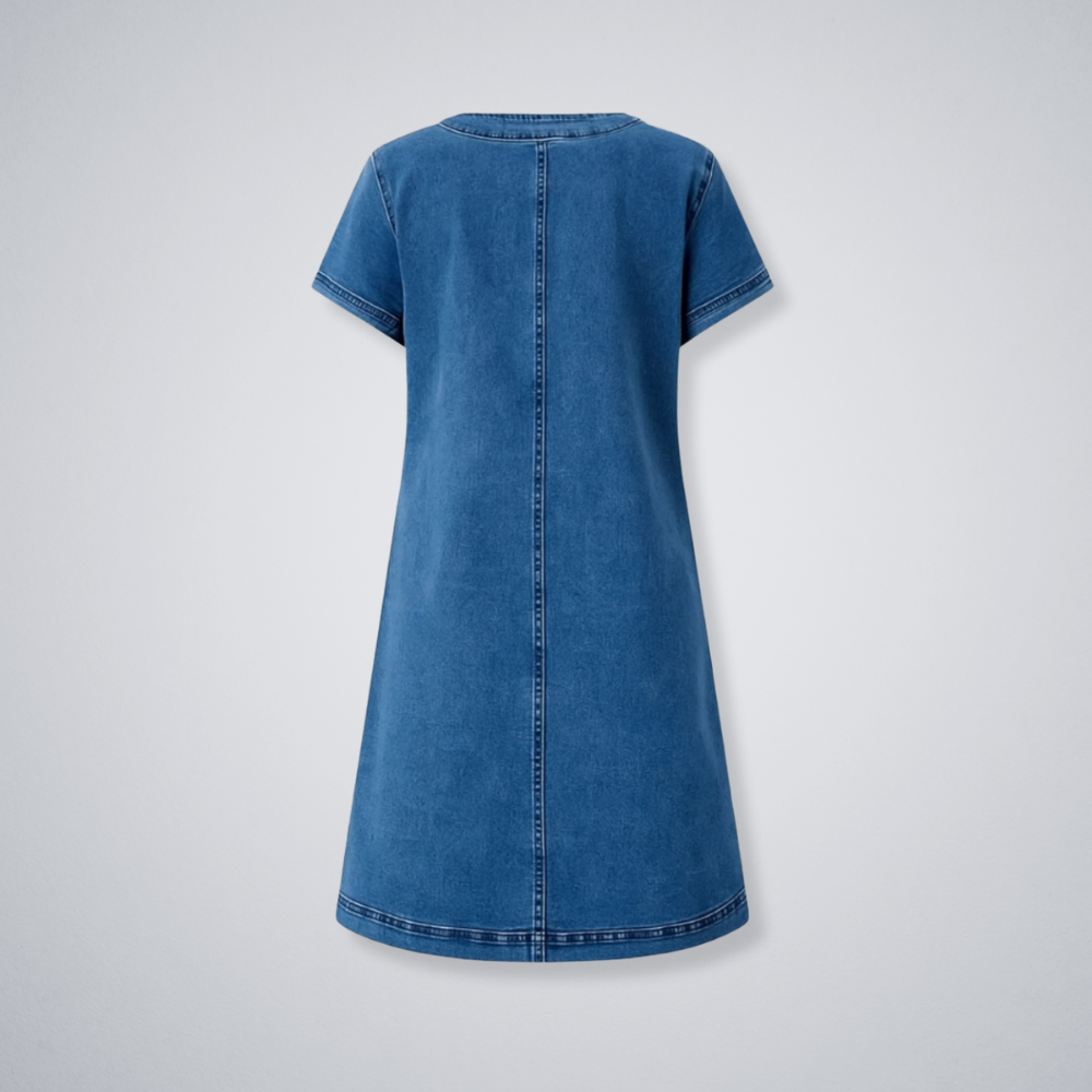 The Soft Denim Dress