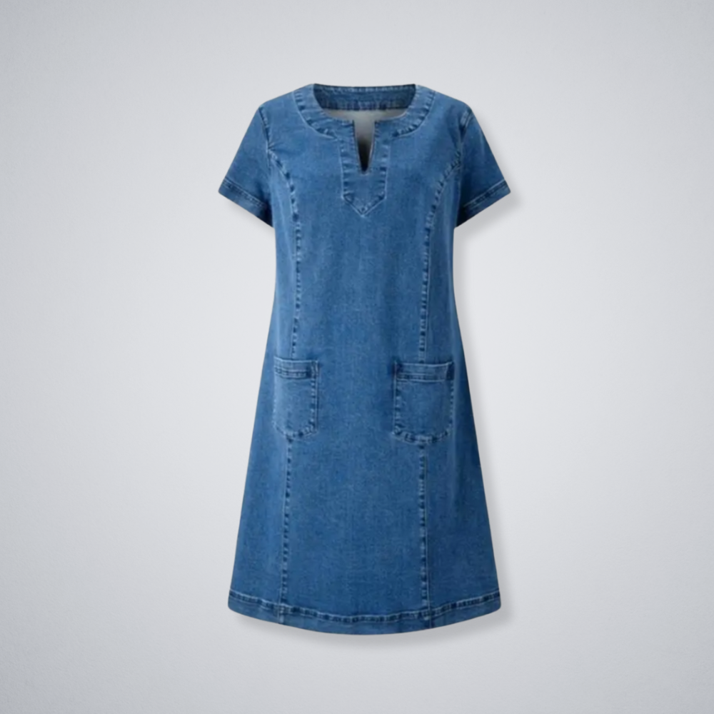 The Soft Denim Dress