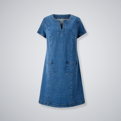 The Soft Denim Dress
