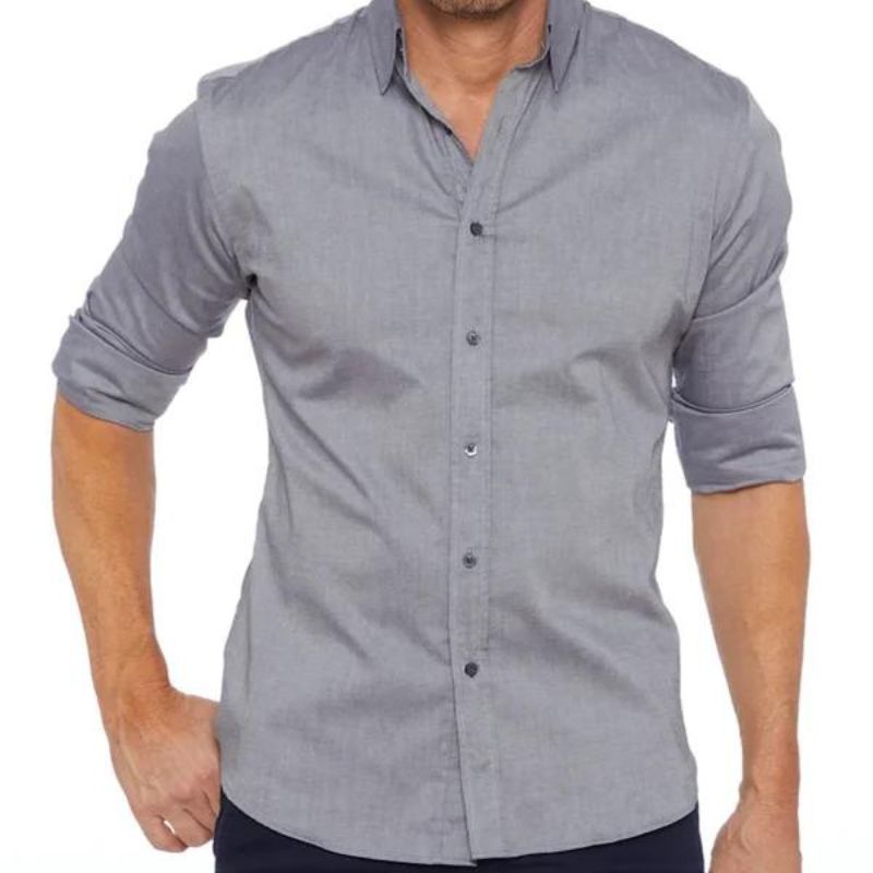 Leo Crease-resistant Zip-up Shirt