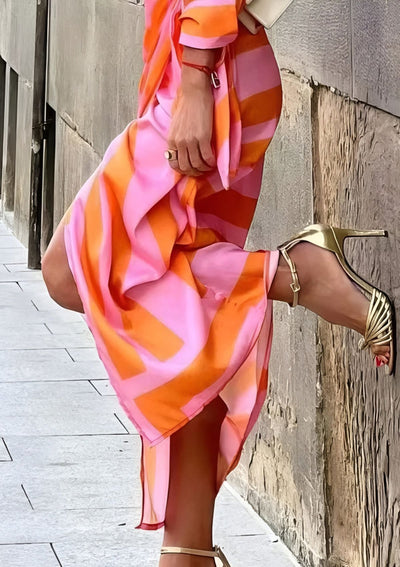 Ollivia | Cinching Shirt Dress