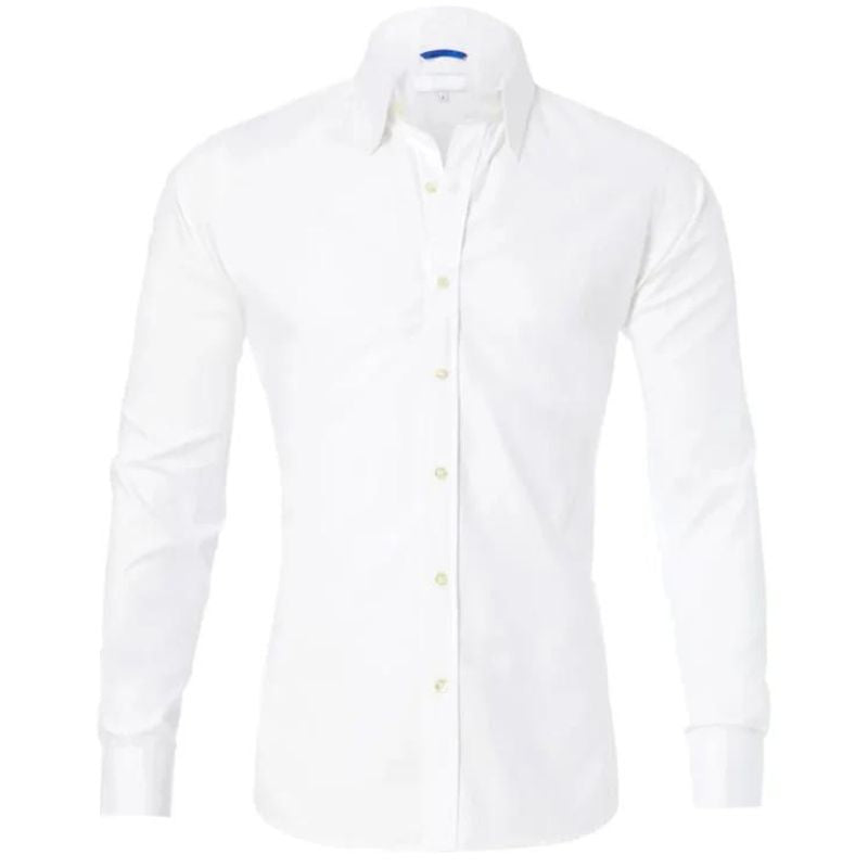 Leo Crease-resistant Zip-up Shirt