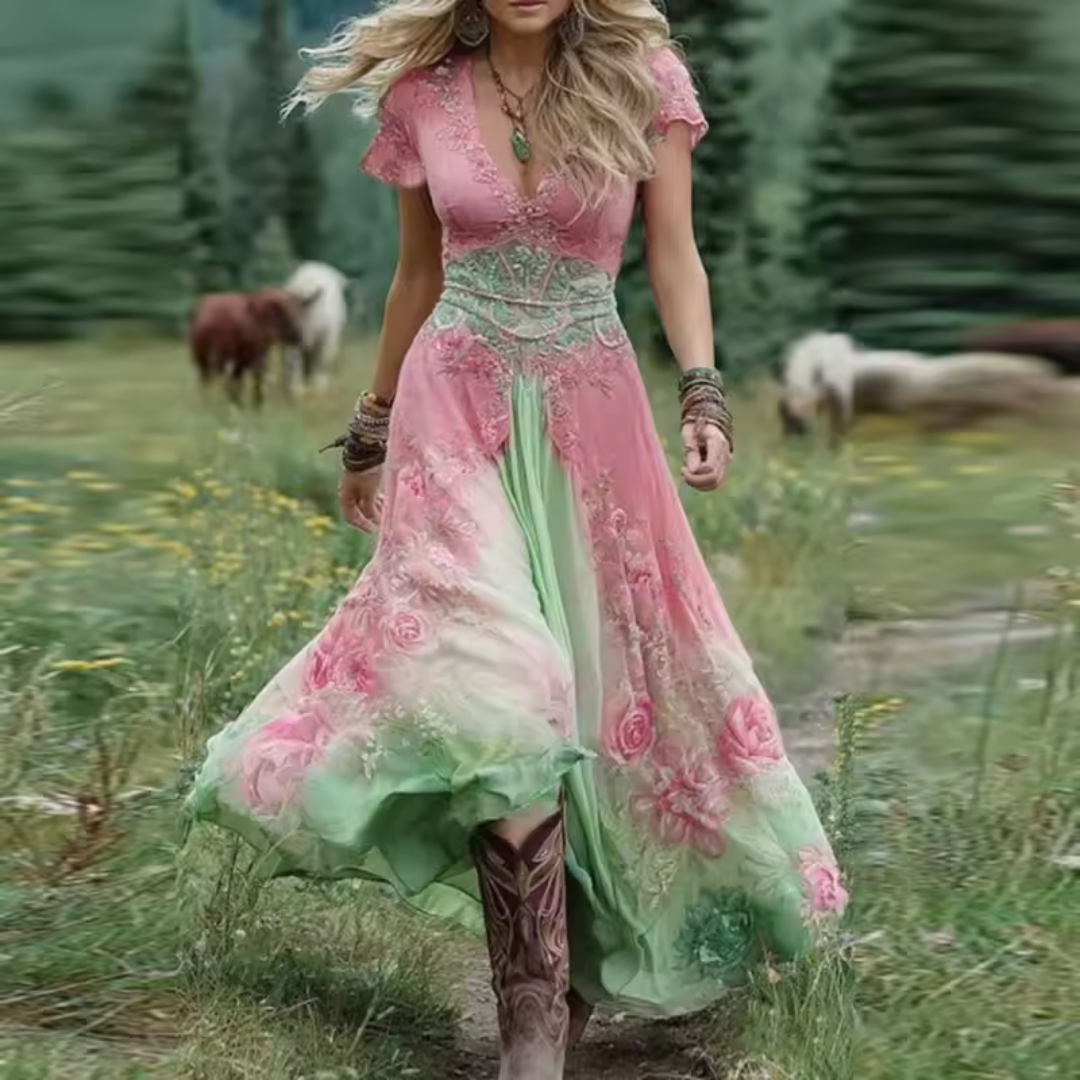 Celestine | Tailored Floral Dress