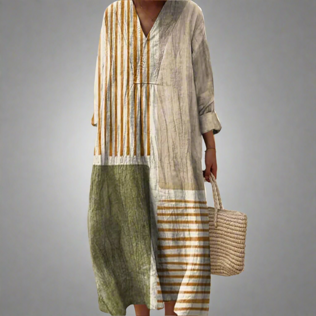 Dolores™ | Elegant Geometric Dress