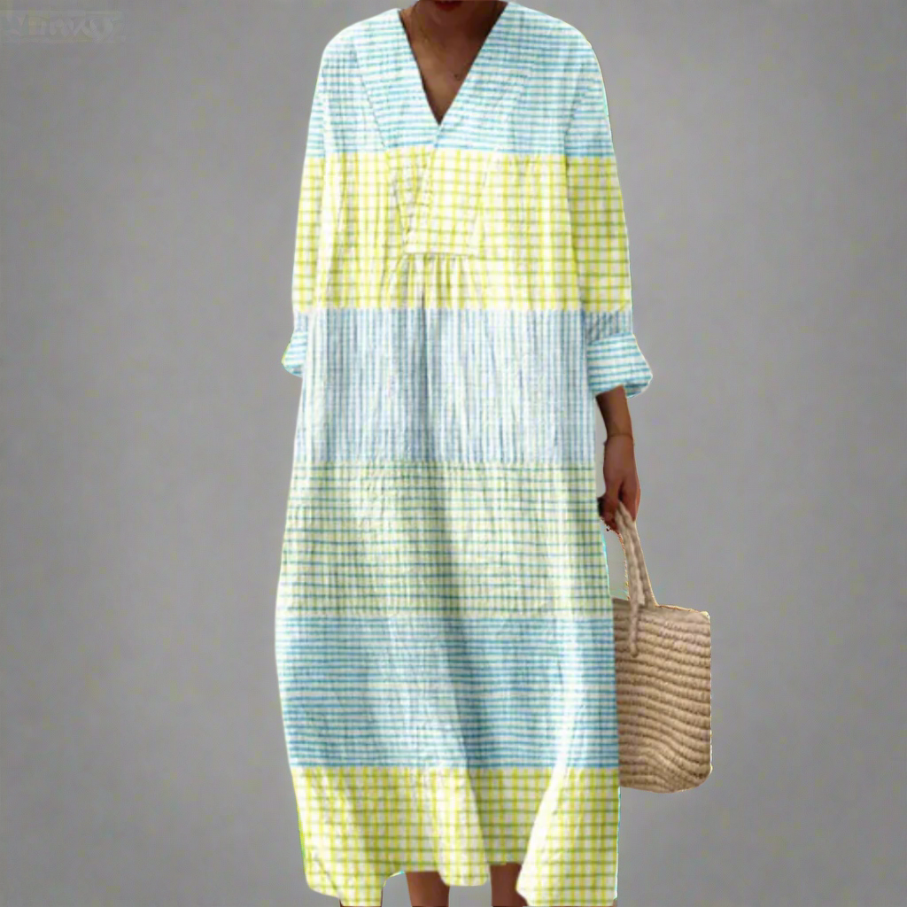 Adrienne™ | Elegant Geometric Dress