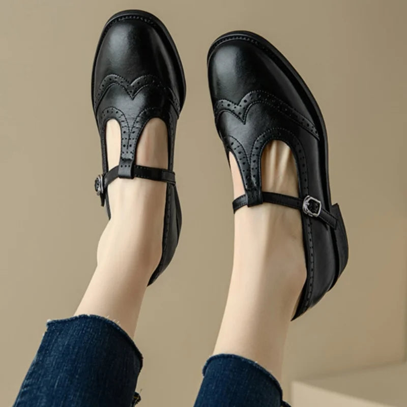 Anne | Elegant T-Strap Mary Janes