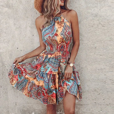 Loxlie | Backless Dress