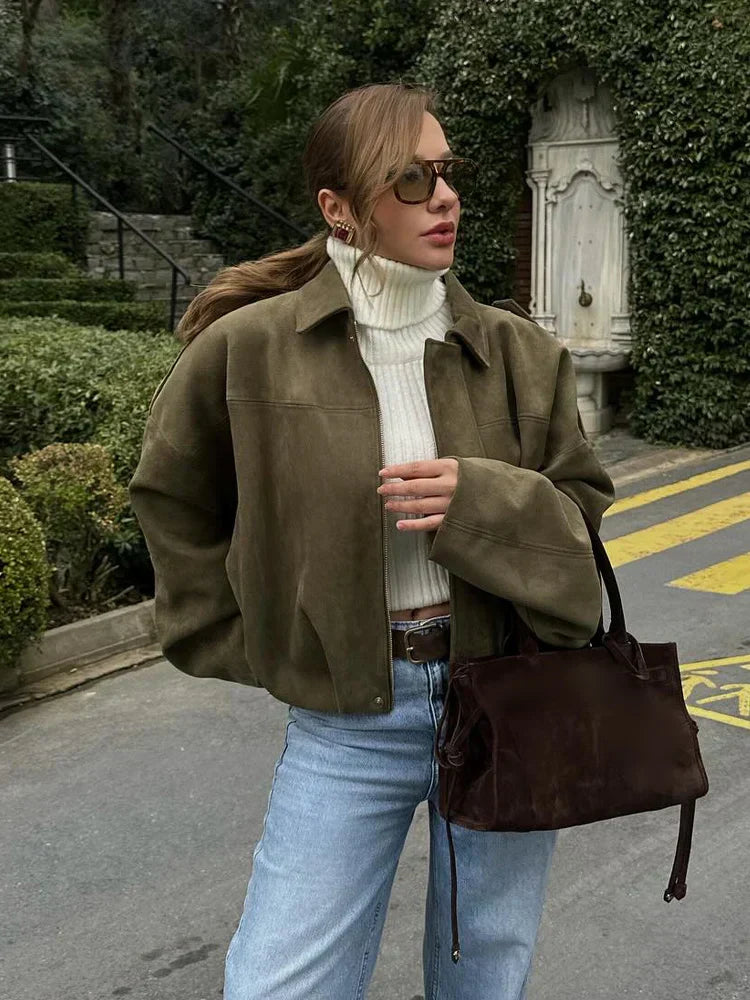 Valeria | Suede Jacket