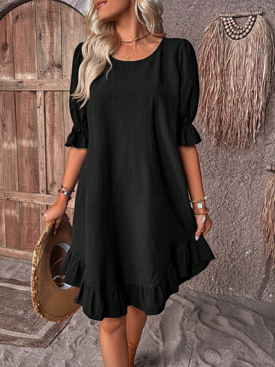 Isholde | Half Sleeve Dress