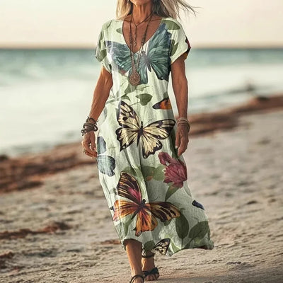 Michelle | Colourful Maxi Dress