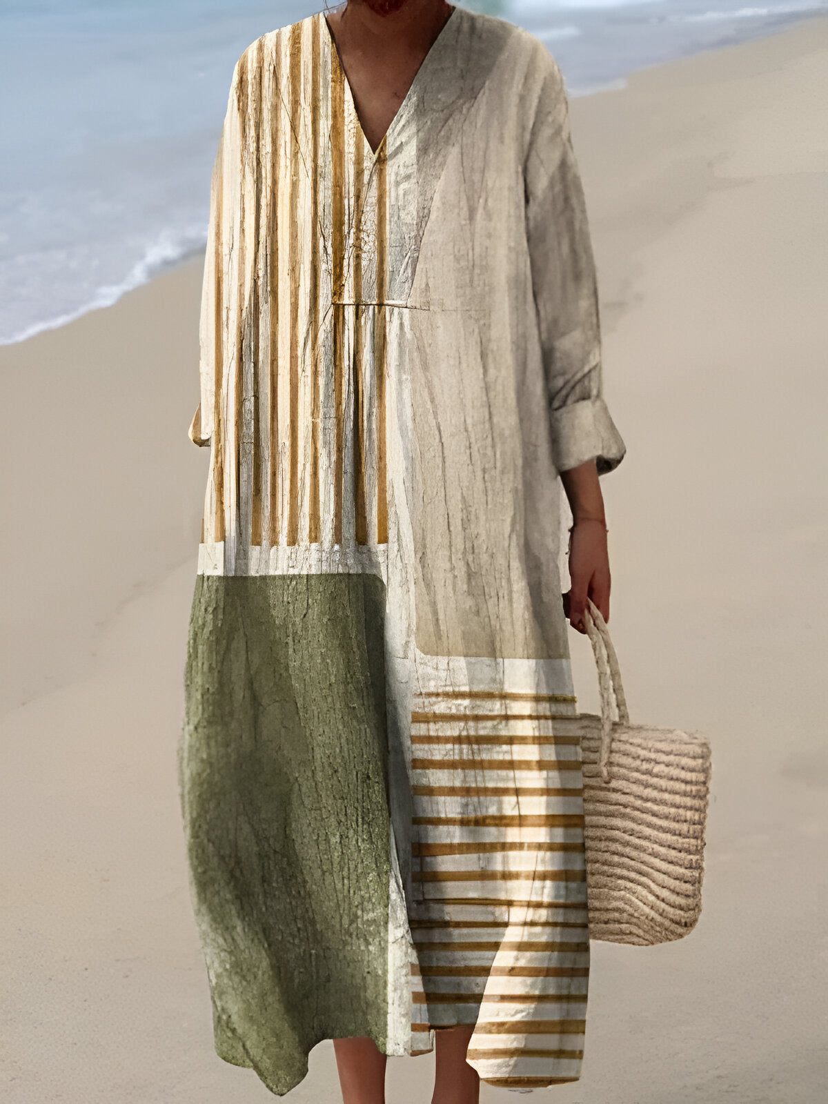 IMELDA | Elegant Geometric Dress