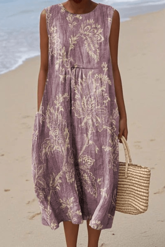 THE LAVENDER FERN | Sleeveless Dress