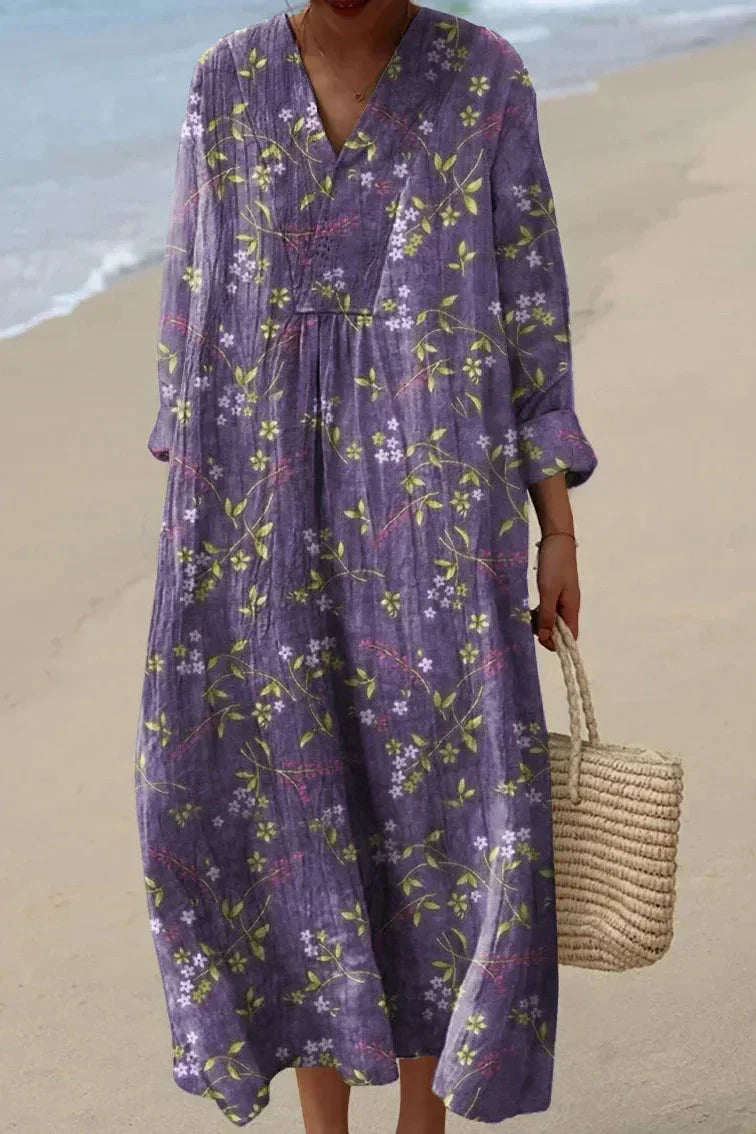 THE LAVENDER MEADOW | Art-Inspired Dress