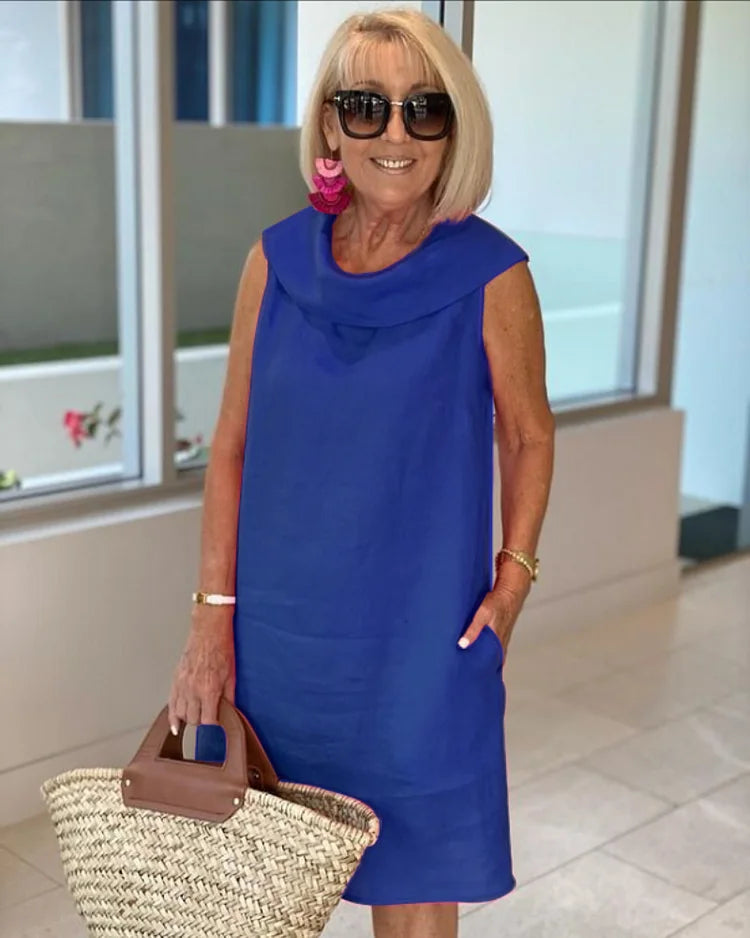 Harper Sleeveless Shift Dress