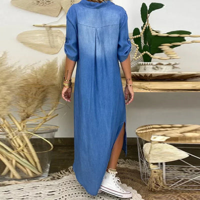Gloria Comfortable Denim Dress