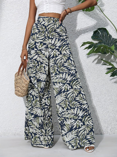 Lily™ - Chic Bohemian Wide-Leg Trousers