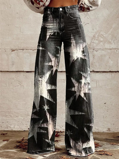 Mia™ - High Waisted Wide Leg Trousers