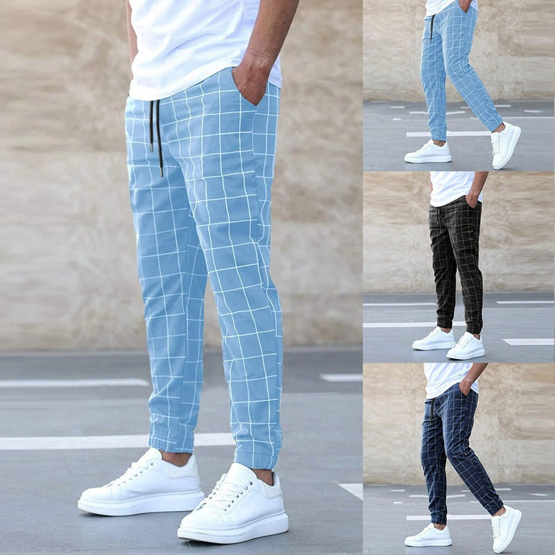 Coastal Ease Check Pants