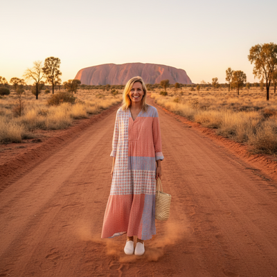 ALISA | Elegant Geometric Dress