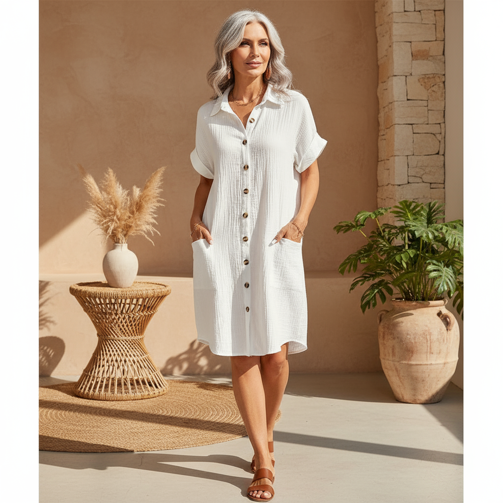 Gill™ | Stylish Polo Dress